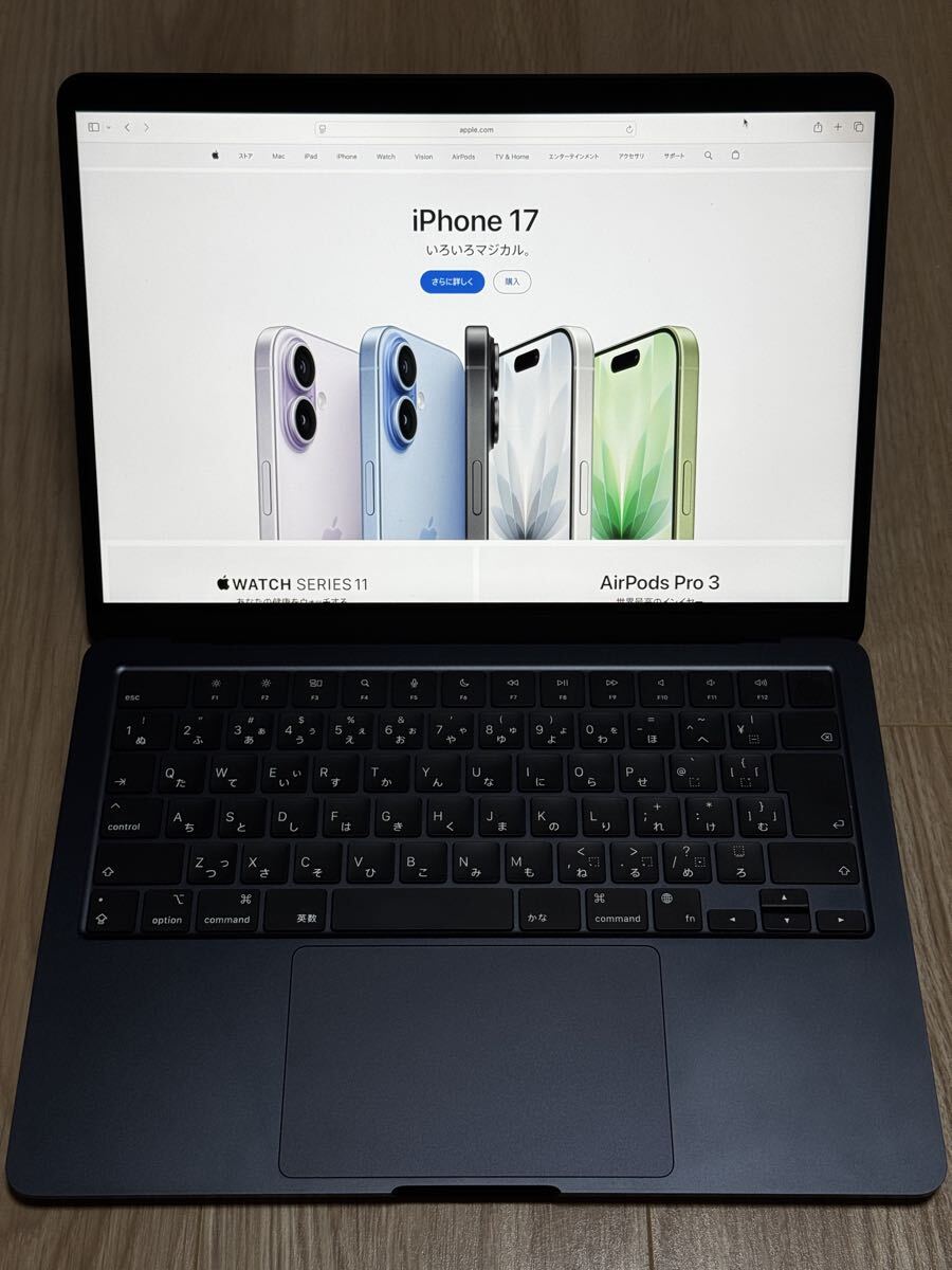 2025年最新】Yahoo!オークション -m2 macbook air ミッドナイト