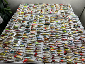 11697-09★1円~釣具/ルアー/600点以上おまとめ/大量/オールドルアー/ハードルアー/タックルハウス/ザファースト/フィッシング/バスルアー