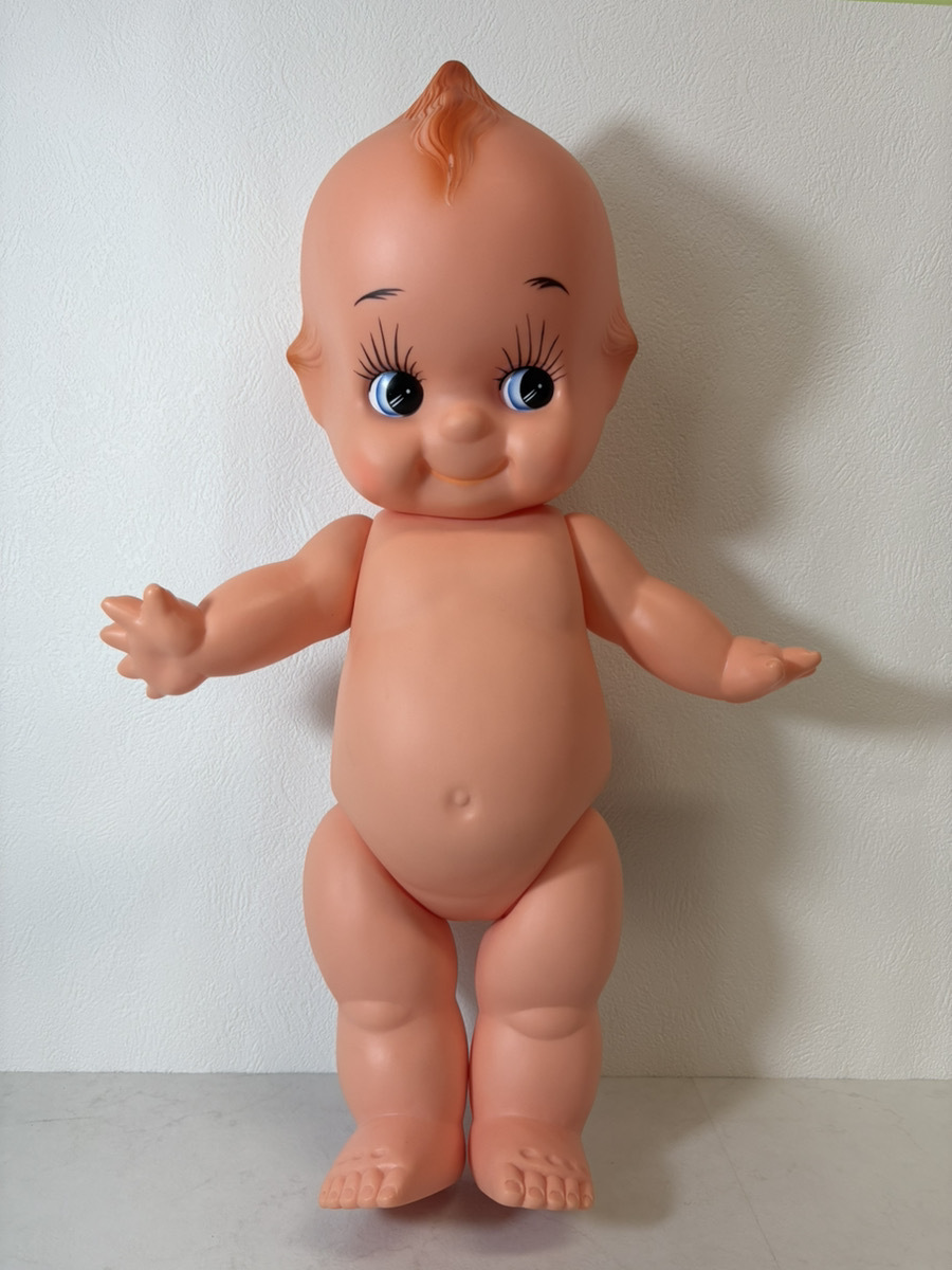キューピー人形 60cm Yahoo!オークション -「特大60cmキューピー人形」(キューピー