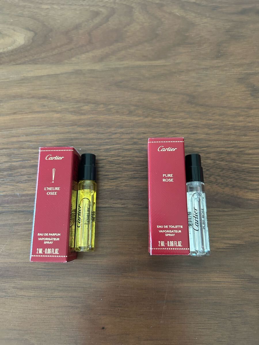 Cartier カルティエ香水セット　非売品　未開封 CRFG015009 - レ ゼピュール ドゥ パルファン コフレ - 3x15ml