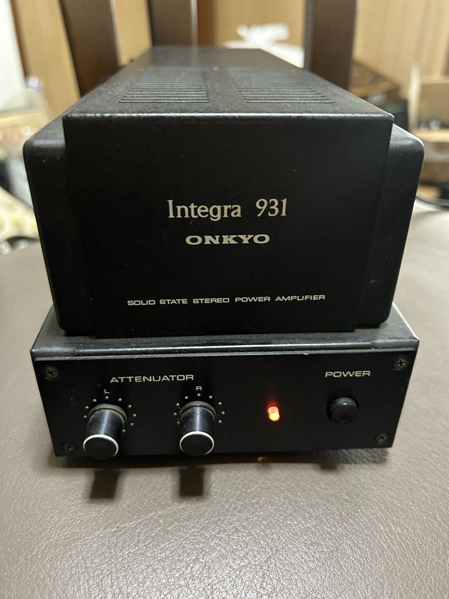 ONKYO Integra 931 ステレオパワーアンプ Yahoo!オークション -「onkyo integra 931」の落札相場・落札価格