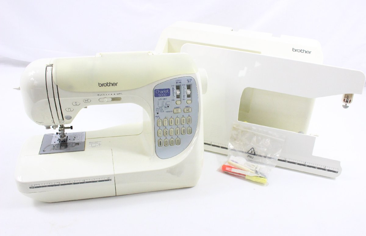 【美品!】ブラザー　コンピューターミシン本体　Chariot II Yahoo!オークション -「chariot」(ブラザー) (本体)の落札相場