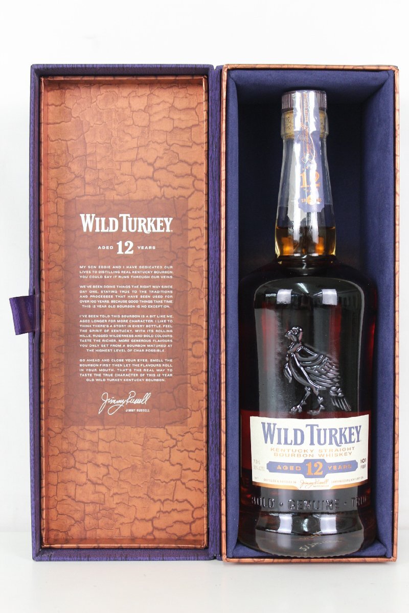 WildTurkey 12年物 2本セット売り WildTurkey 12年物 2本セット売り WildTurkey 12年物 2本セット売り