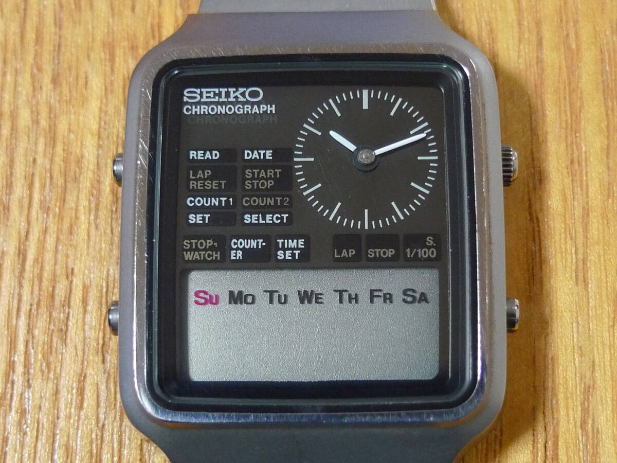 【K44】稼働★100円スタ★SEIKO/セイコー CHRONOGRAPH/クロノグラフ 7T92-0DX0 クォーツ メンズ 腕時計 黒文字盤 デッドストック級 稼働 セイコー セイコー5 7S36-0060 自動巻き デイト