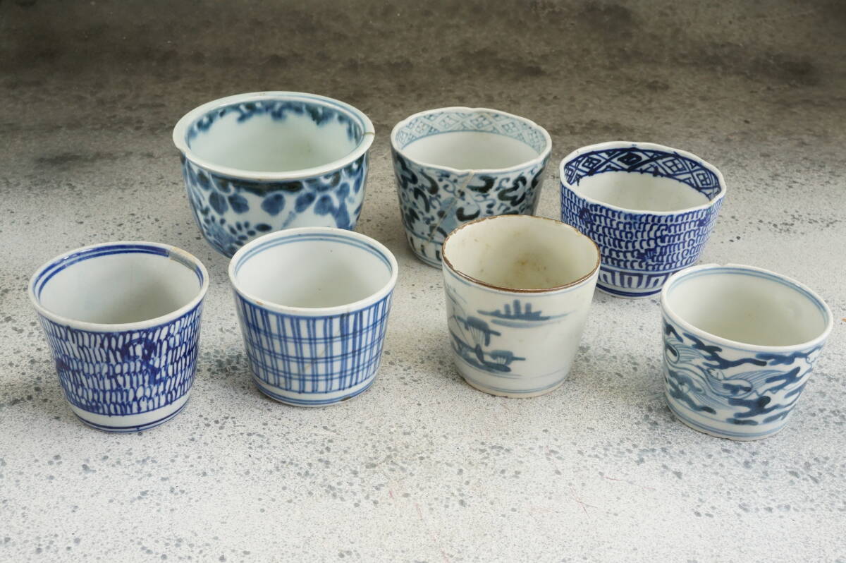 そばちょこ　上手　蘇轍　蕎麦猪口　古伊万里　鍋島　鈴虫　大振り　くらわんか そばちょこ 上手 蘇轍 蕎麦猪口 古伊万里 鍋島 鈴虫 大振り