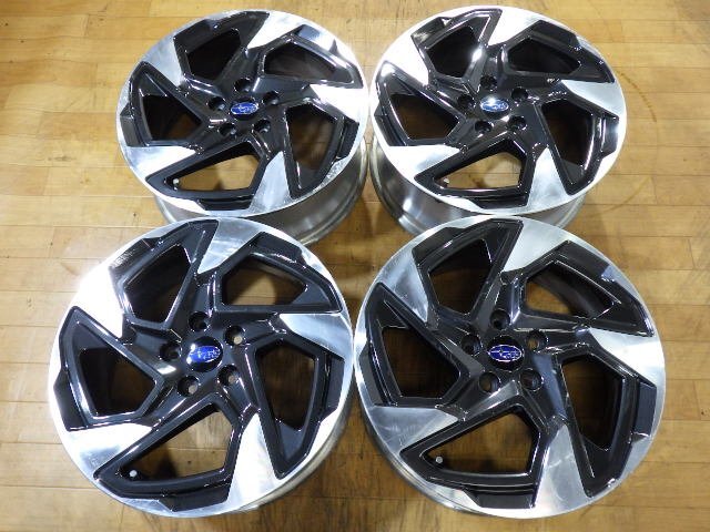 アウトバックBS9 純正ホイール スバル - スバルSUBARU極上品 レガシィアウトバックBS9 17インチ