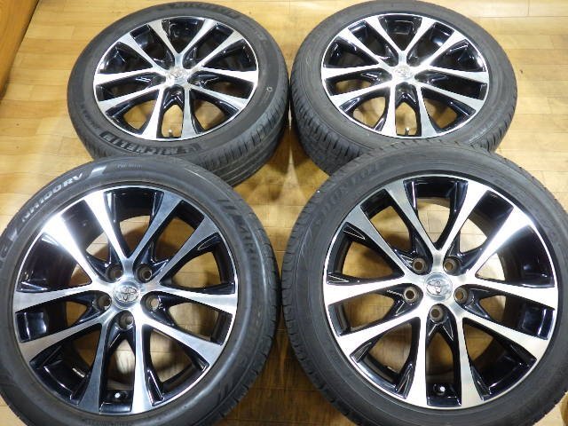 送料込 50 エスティマ 最終後期 225/50R18 純正アルミ4本BSタイヤ 2025年最新】Yahoo!オークション -エスティマ純正ホイール 18