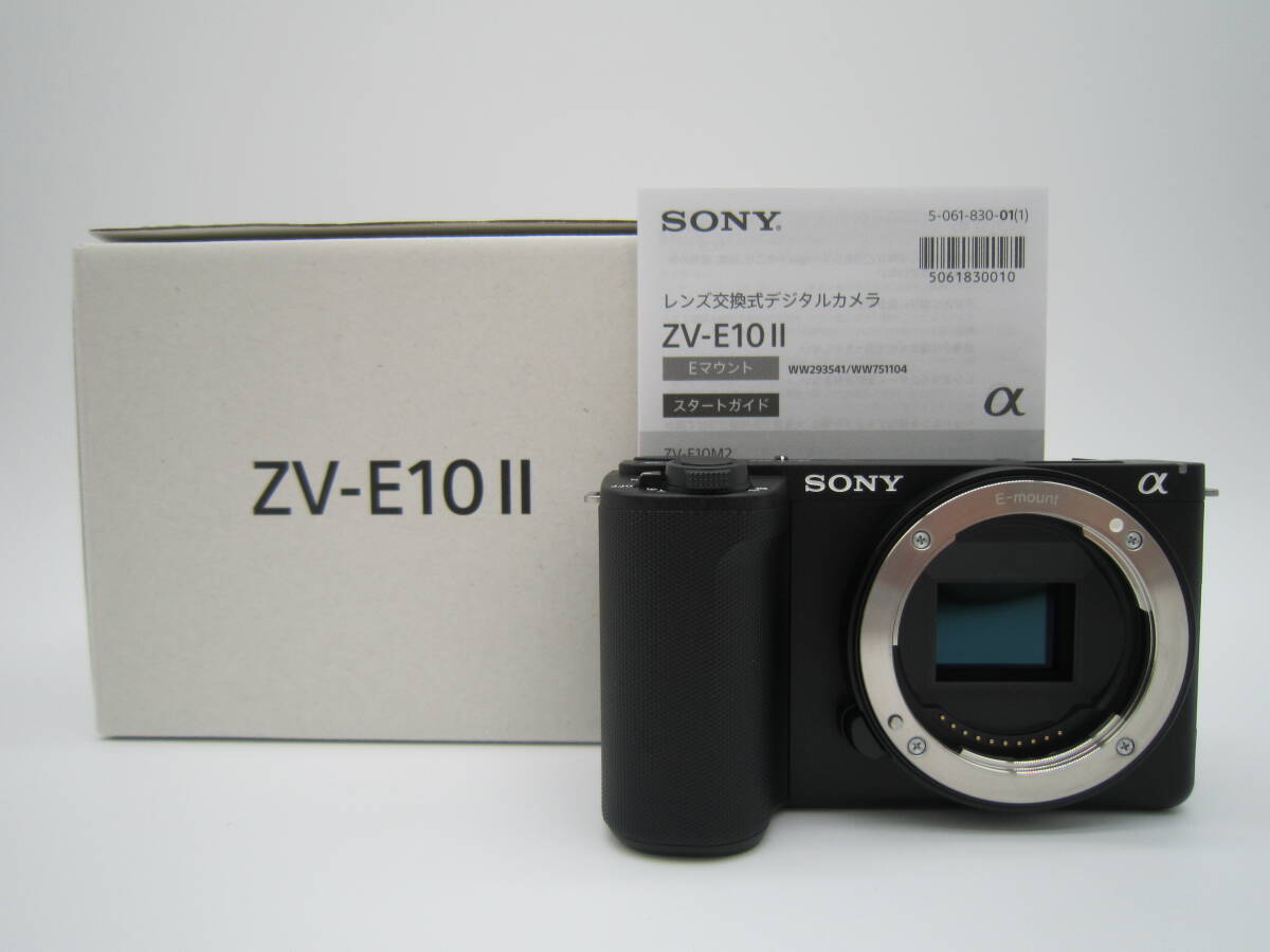 ZV-E10 （W） ホワイト　ボディ　新品未開封 Amazon | SONY(ソニー) Vlog用カメラ レンズ交換式VLOGCAM APS-C