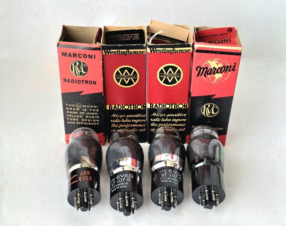Yahoo!オークション -「6v6g」(真空管) (真空管アンプ)の落札