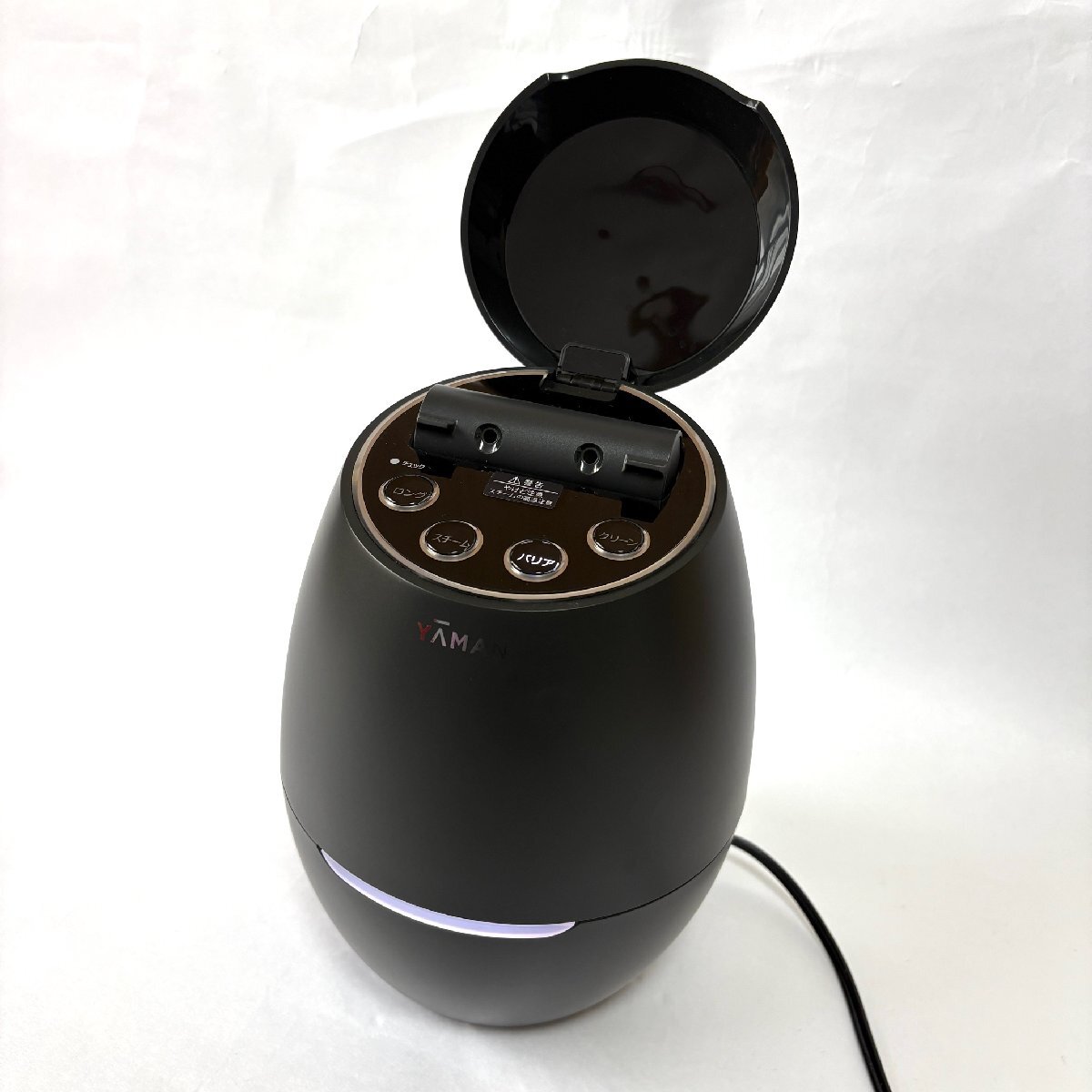 YA−MAN IS-98B BLACK 新品未開封　美顔器 毛穴ケアスチーマー ブライトクリーン IS-98B ヤーマン｜ya-man