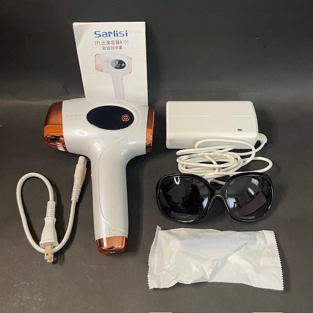 【新品 未使用 未開封】Sarlisi 光美容器 Sarlisi 脱毛器 光美容器 脱毛機 サーリシ 冷感脱毛器 VIO対応
