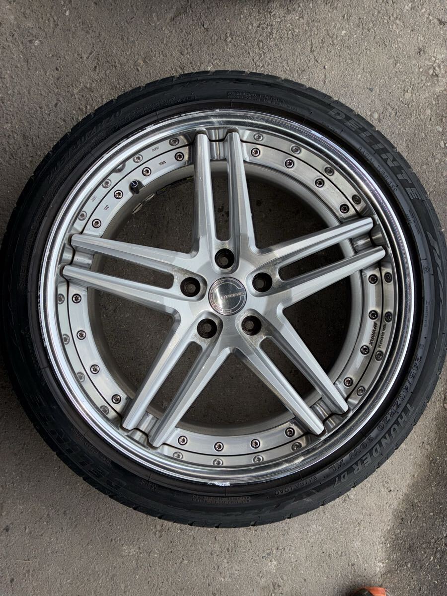 ホイール、ワーク、グノーシス20インチ WORK(ワーク) グノーシスGSR1 20インチ 【厳選輸入245/40R20