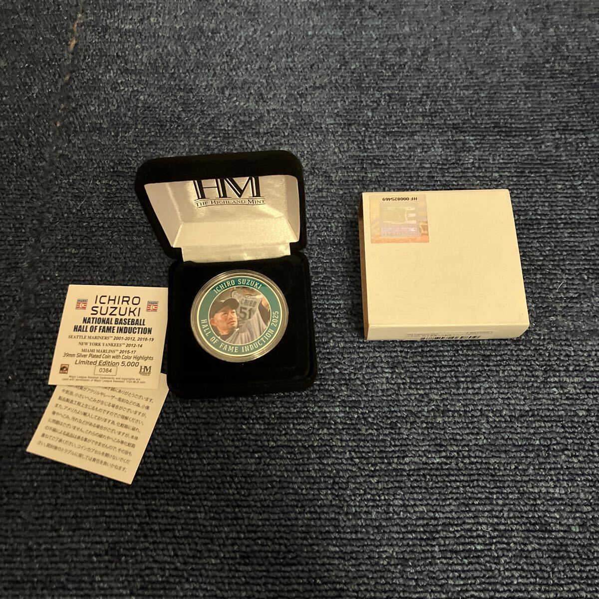 イチロー シルバーシリーズメダリオン 1000個限定 イチロー シルバーシリーズメダリオン 1000個限定 EPOCH
