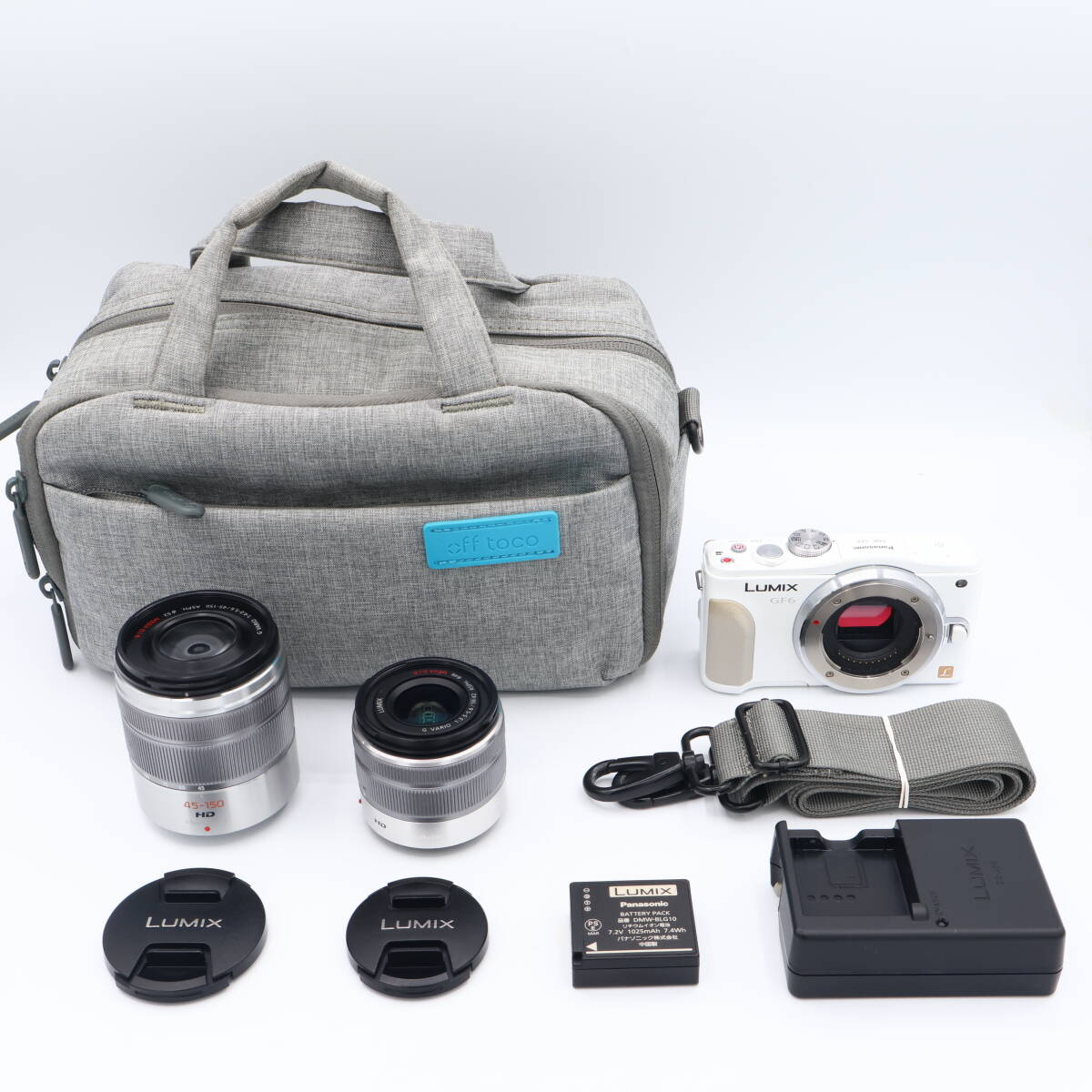 価格.com - パナソニック LUMIX DMC-GF6W ダブルズームレンズ