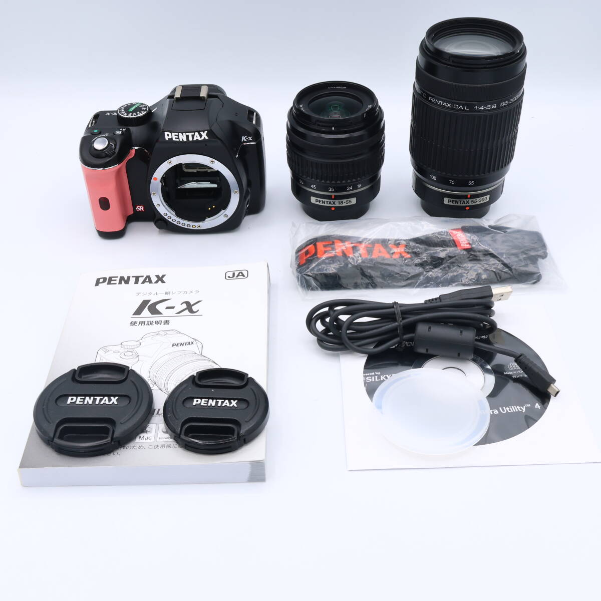 美品 ペンタックス K-x ダブルズームキット デジタル一眼レフカメラ ブラック Amazon | PENTAX デジタル一眼レフカメラ K-x ダブルズーム