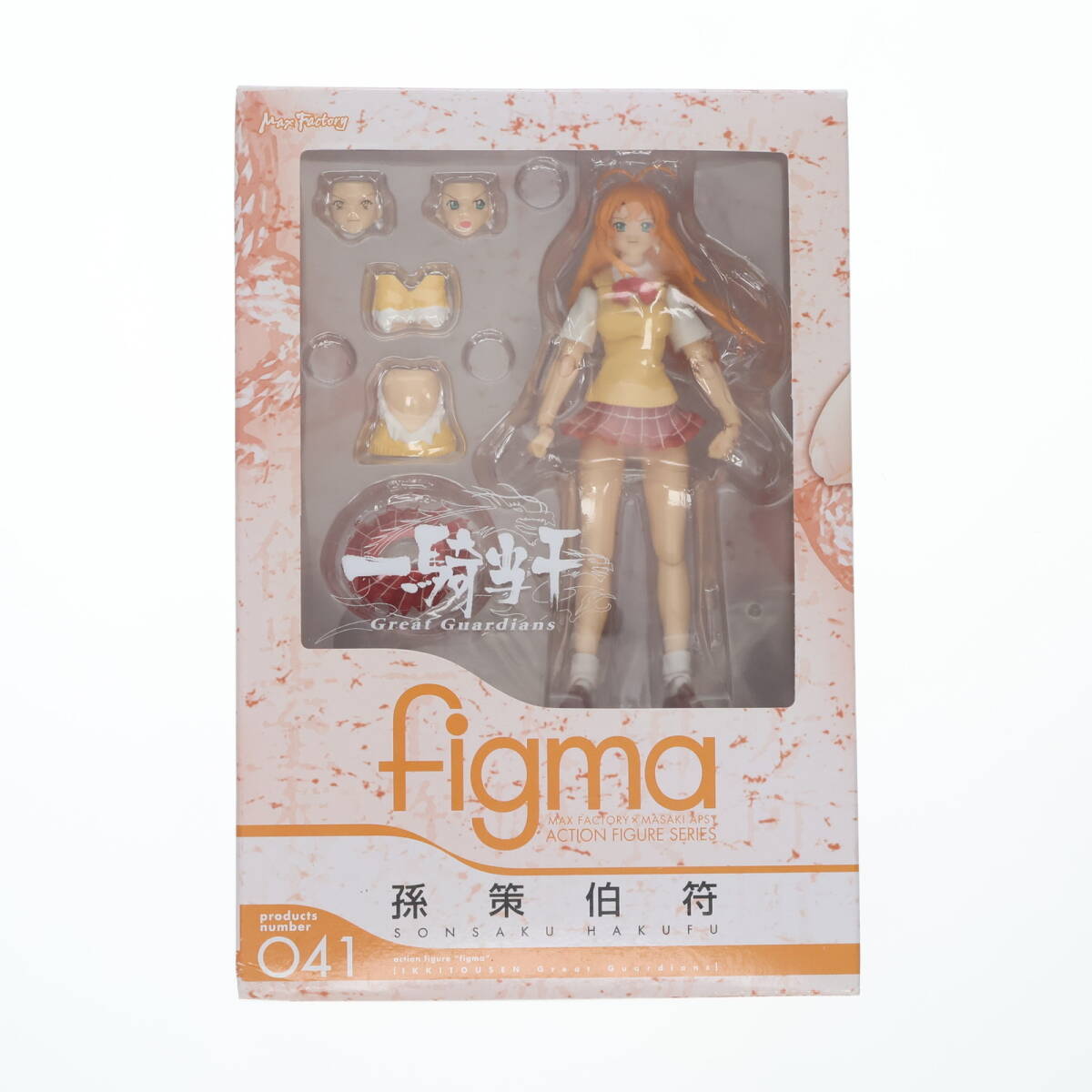 『一騎当千 Great Guardians』／「孫策伯符」フィギュア figma 一騎当千Great Guardians 孫策伯符 レビュー アクション