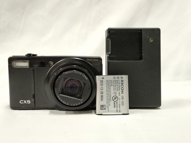 【完全動作品】RICOH CX-5 ブラック リコー デジタルカメラ リコー CX5 価格比較 - 価格.com