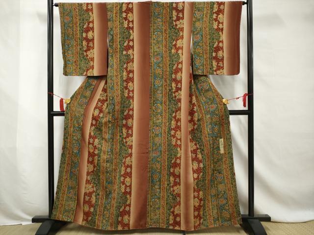 平和屋着物■上質な小紋　童子　逸品　未使用　CAAH5059fb