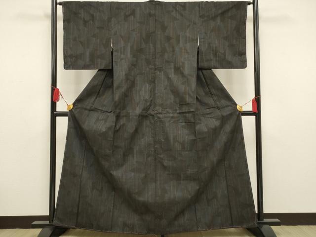 平和屋着物■本場大島紬　雲取り草花文　逸品　未使用　DAAI1308cm 平和屋着物□本場大島紬 雲取り草花文 正絹 逸品 DAAP8447zy 平和屋着物