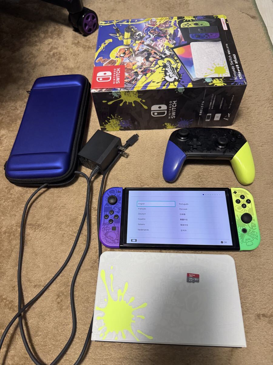 任天堂 Nintendo Switch(有機ELモデル) スプラトゥーン3