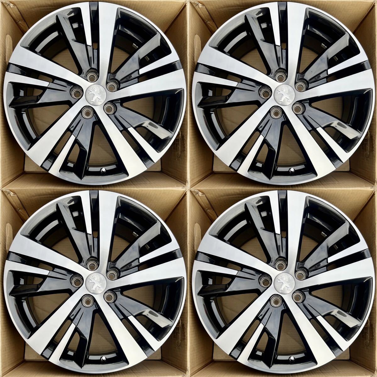 プジョー5008 純正18インチ ホイール Yahoo!オークション