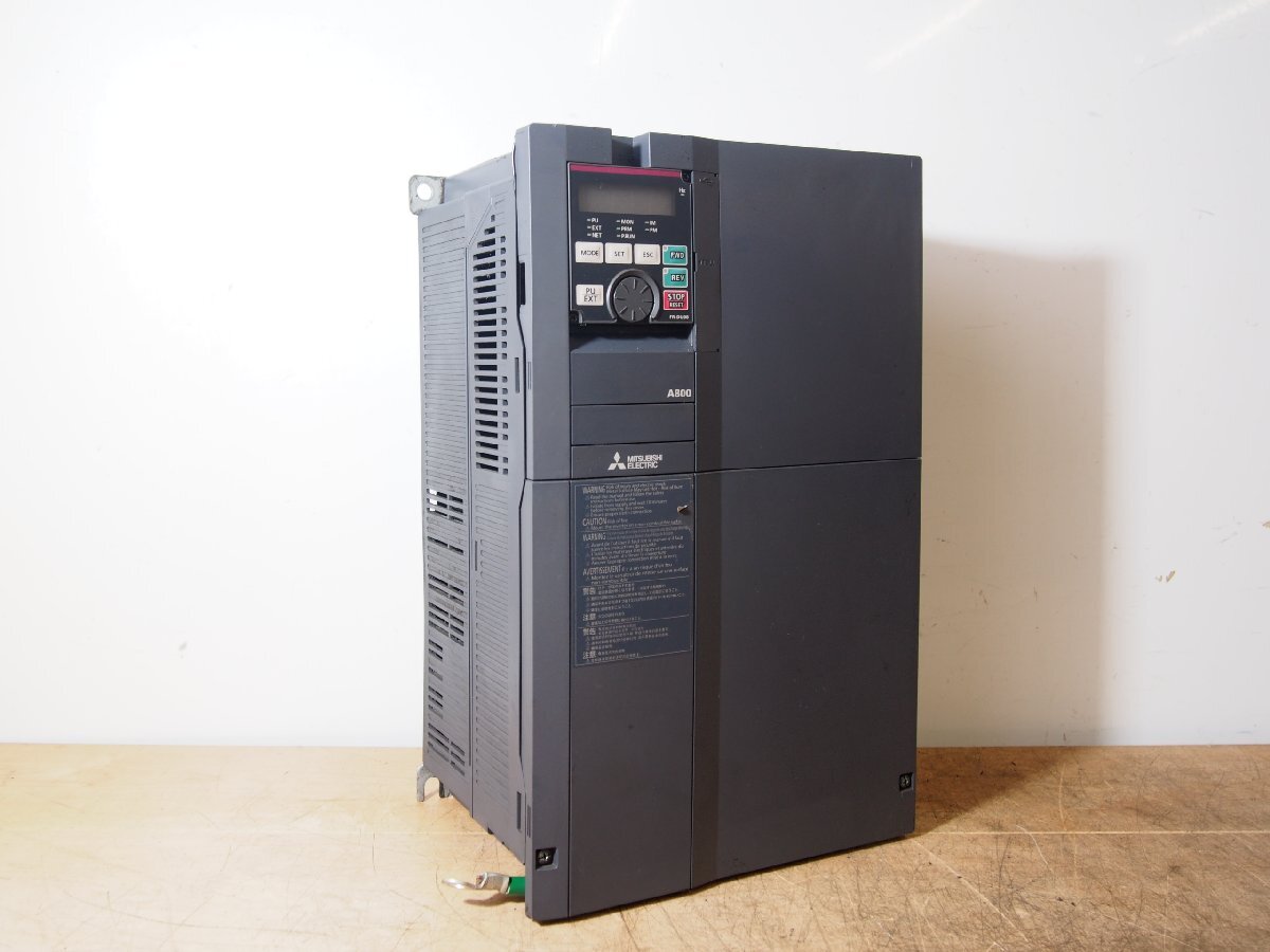 三菱電機 インバータ FR-A820-1.5K 2台　新品未使用 Amazon.co.jp: 三菱電機 FR-A820-15KFR-A820-15K-1(旧型番:FR