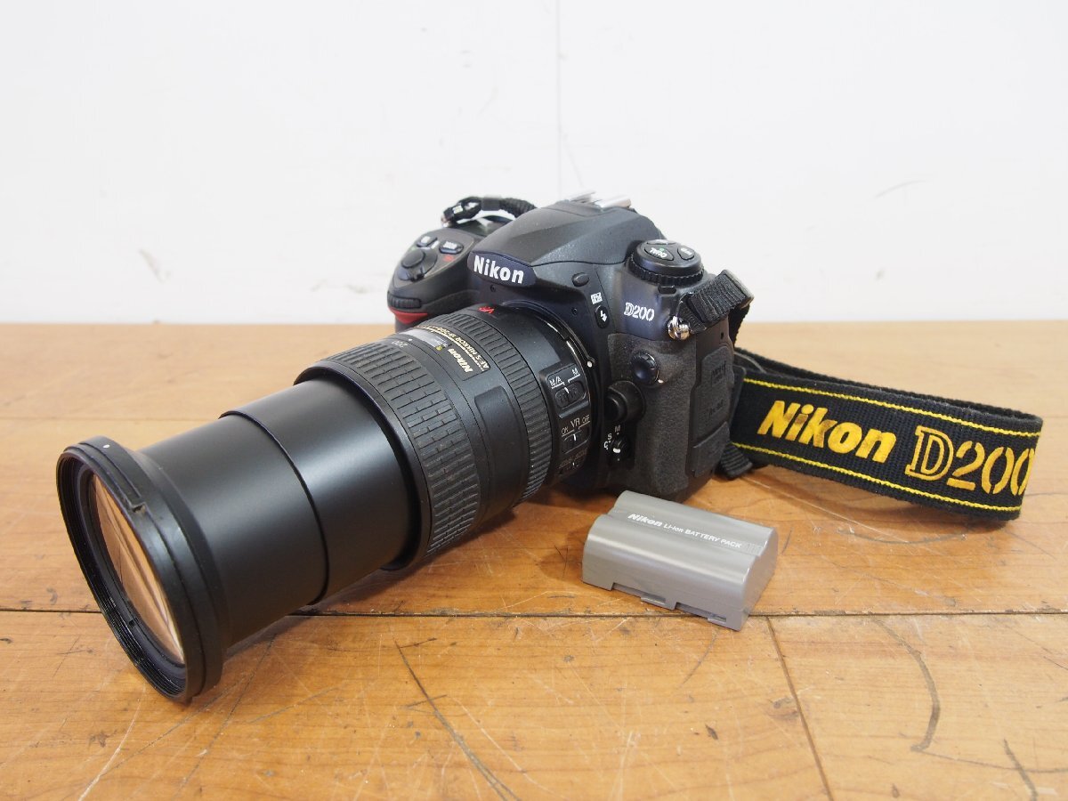 Nikon 一眼レフカメラ ジャンク　動作未確認品　ケース付き Yahoo!オークション -「nikon d200 ジャンク」の落札相場・落札価格