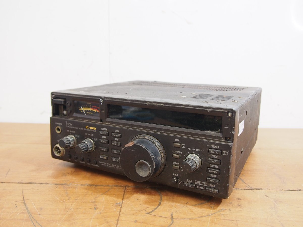 ジャンク品　YAESU ICOM トランシーバー Yahoo!オークション -「ジャンク品」(トランシーバー) (アマチュア無線