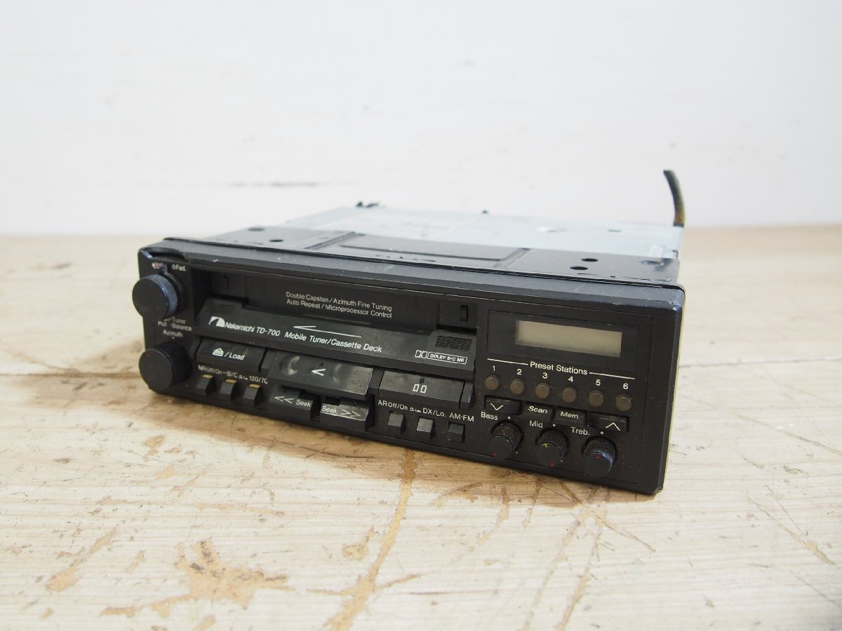 カーオーディオNakamich CD700Ⅱ中古 Yahoo!オークション -「cd700Ⅱ」(CDプレーヤー) (カー