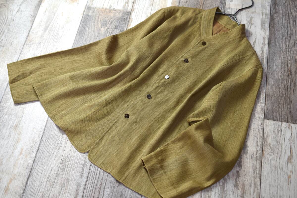 【極美品】 ヨーガンレール 千鳥 ツイード リネン ノーカラーコート グレー 2025年最新】Yahoo!オークション - ヨーガンレール(ブランド別