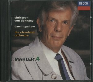 CD/ クリストフ・フォン・ドホナーニ / マーラー:交響曲第4番 / 輸入盤 DECCA 440315-2 C4003