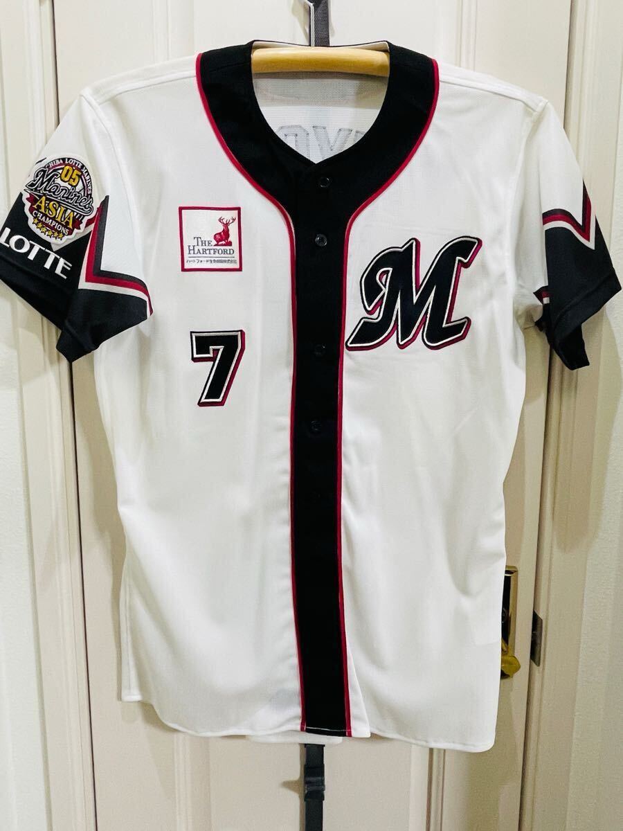 本日限定　西岡剛　千葉ロッテマリーンズ　ユニフォーム　Oサイズ　2025復刻版 本日限定 西岡剛 千葉ロッテマリーンズ ユニフォーム Oサイズ