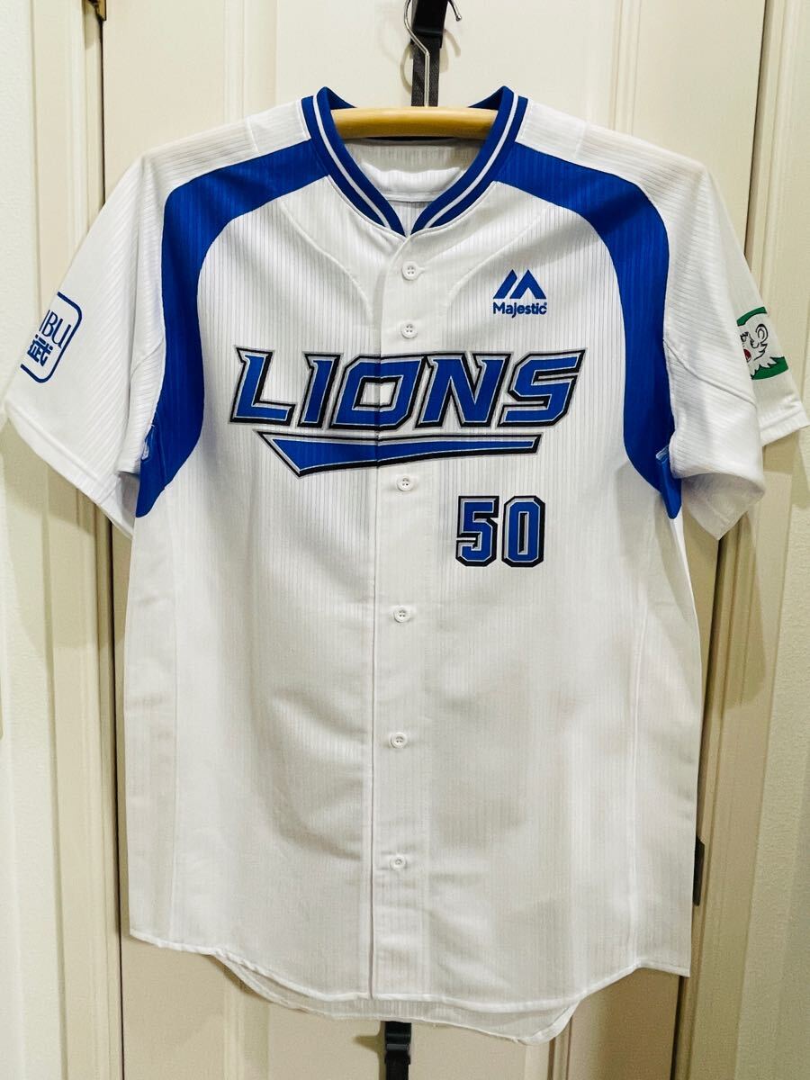 西武ライオンズ 実使用 NPBマーク付き #34 トム・エバンス ユニフォーム 埼玉西武ライオンズ トム•エバンス 実使用 ユニフォーム 阪神