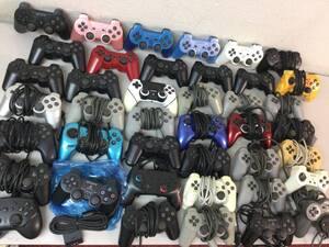 ★ PS PS2 PS3 他 コントローラー 社外品含む 約41個 まとめ DUALSHOCK2 DUALSHOCK3 SIXAXIS SONY HORI 他