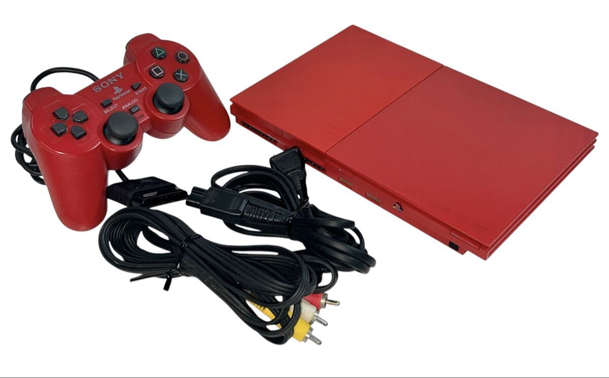 未使用！ PlayStation2 SCPH-90000 シナバーレッド PS2 楽天市場】PS2 薄型 シナバーレッド 本体 【すぐ遊べるセット