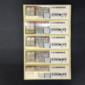 Windows11 Pro OEM プロダクトキー ライセンスキー コアシール・5枚セット・正規版・未使用品・シルバー