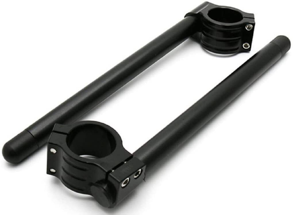 汎用 39パイ 39mm アルミ削り出し セパハン セパレートハンドル ブラック