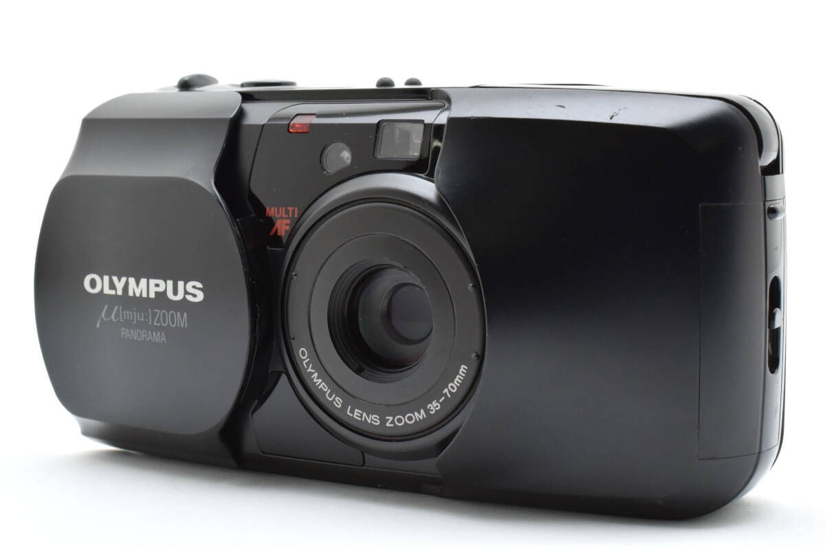 【美品•完動品】OLYMPUS  μ  ZOOM  PANORAMA 動作確認済 OLYMPUS μ ZOOM パノラマ付きコンパクトフィルムカメラ 動作確認