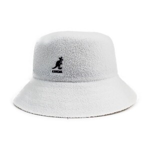 kangol カンゴール ハット メンズ レディース 帽子 Bucket ホワイト Lサイズ バミューダ ユニセックス ブランド 秋冬