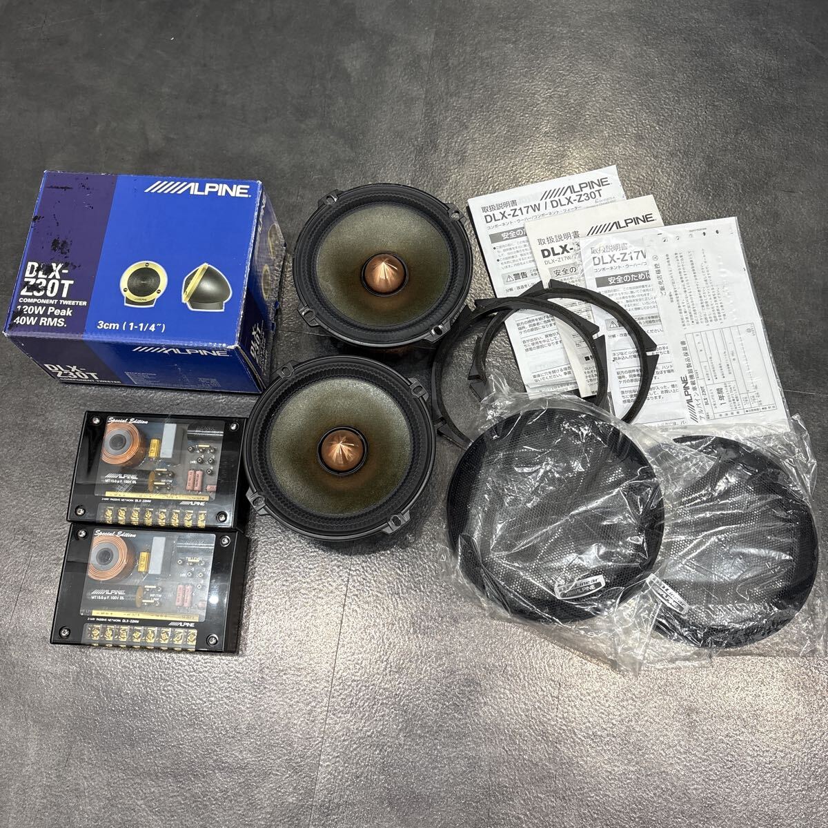 アルパインALPINE DLX-Z17W 未使用品 楽天市場】アルパイン DLX-Z17W 17cmコンポーネントウーファー