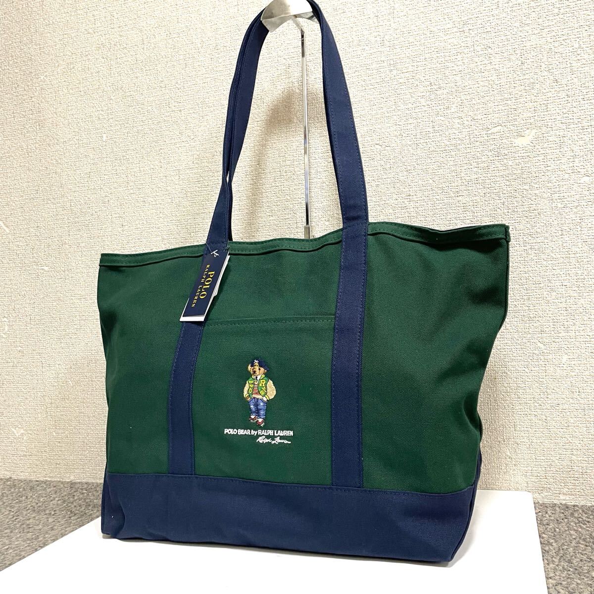 新品未使用 ポロベア ハンドバッグ Amazon.co.jp: トートバッグ くま ポロベアー ハンドバッグ