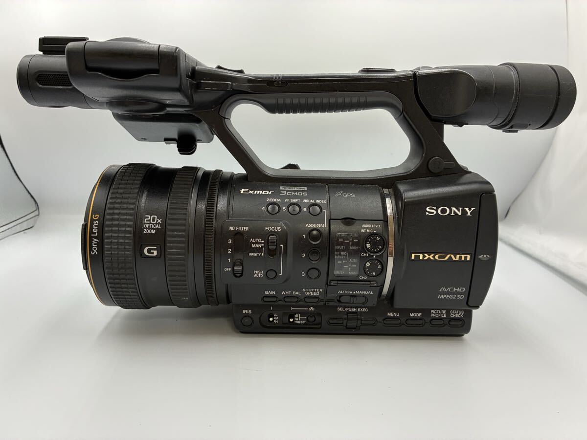 中古 SONY NXCAM HXR-NX5J 業務用ビデオカメラ Amazon | SONY HXR-NX5J NXCAMカムコーダー | ビデオカメラ 通販