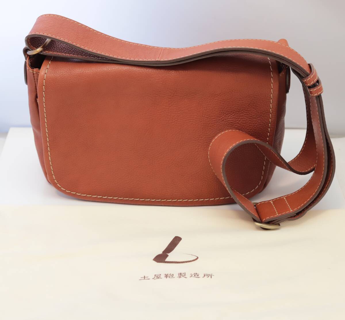 土屋鞄　ミニバッグ　ブラウンレザー ビジネスバッグ　希少品 土屋鞄 ミニバッグ ブラウンレザー ビジネスバッグ 希少品