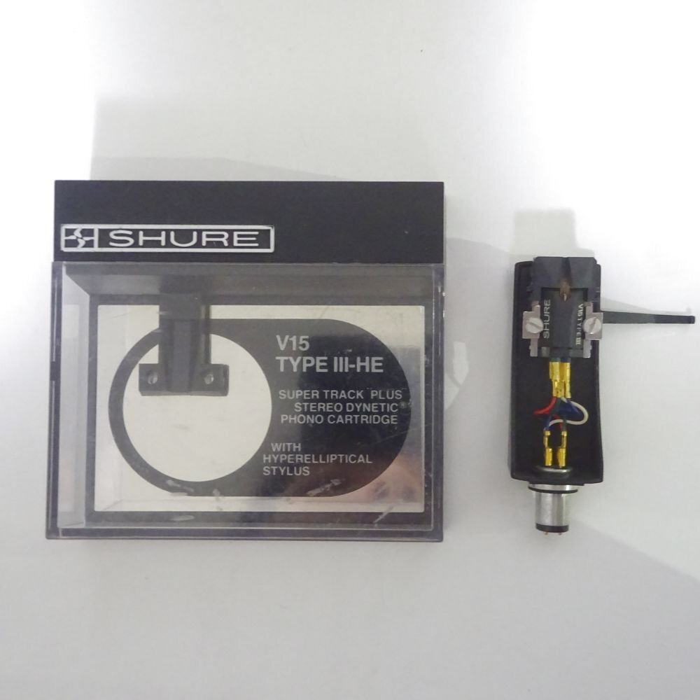 Yahoo!オークション -「shure v15 type iii」の落札相場・落札価格