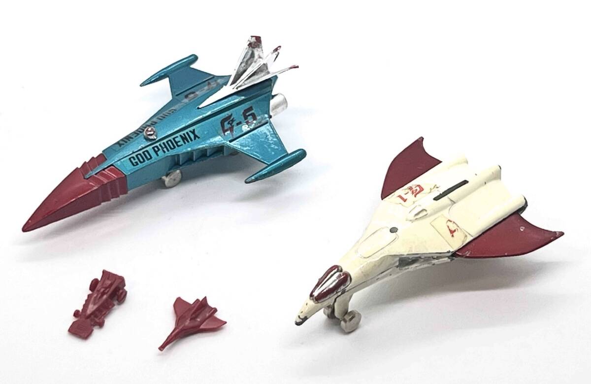 科学忍者隊ガッチャマン エーダイグリップ G1号〜G5号セット売り エーダイグリップキャラクター科学忍者隊ガッチャマンG1号