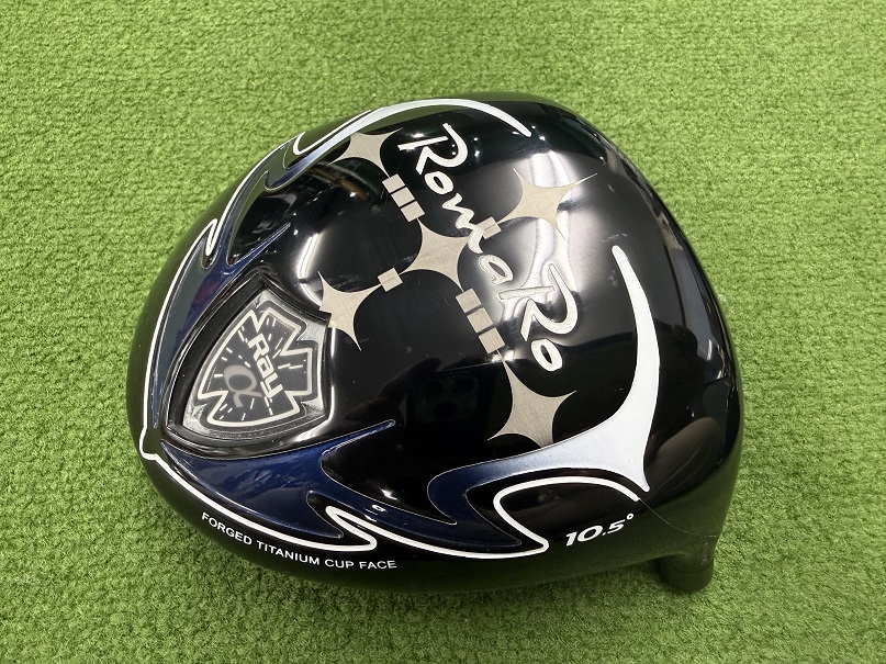 【再値下げ】新品未開封【ロマロ】RomaRo Ray α ドライバー ヘッドのみ ロマロRayα Black ドライバー ヘッドのみ