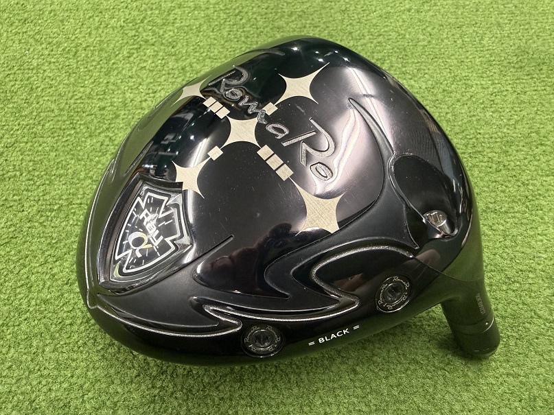 【再値下げ】新品未開封【ロマロ】RomaRo Ray α ドライバー ヘッドのみ ロマロRayα Black ドライバー ヘッドのみ