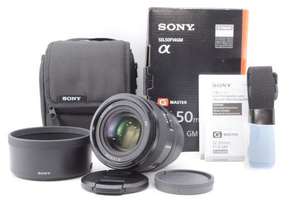 【美品】SONY FE 50mm F1.4 GM（付属品全てあり、おまけ付き） 新品)SONY (ソニー) FE 50mm F1.4 GM SEL50F14GM（商品ID