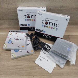 LFV-20251016-1872 SONY ソニー torne トルネ 地上デジタルレコーダーキットCECH-ZD1J 2点セット PlayStation3 PS3 現状品