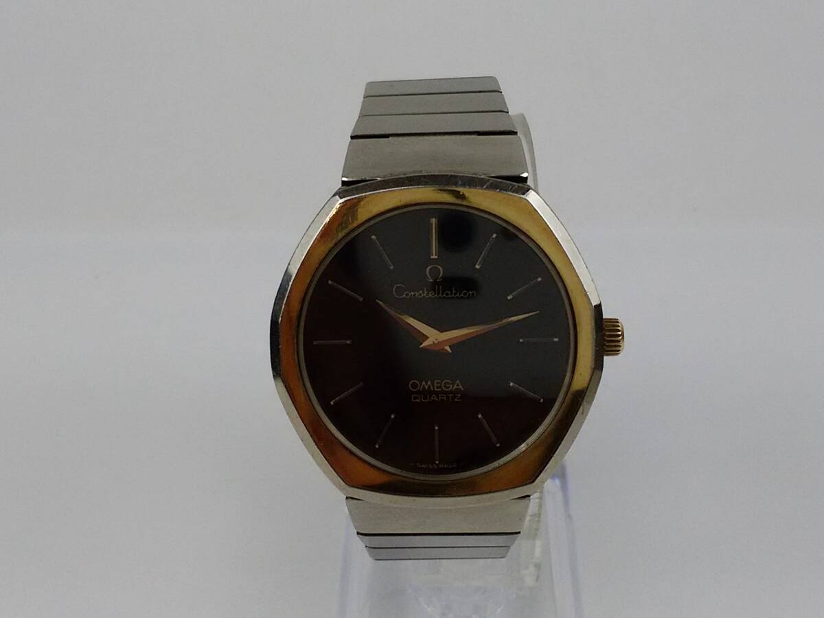 OMEGA Constellation クォーツ 腕時計　ジャンク品 omega オメガ コンステレーション クォーツ スクエア メンズ